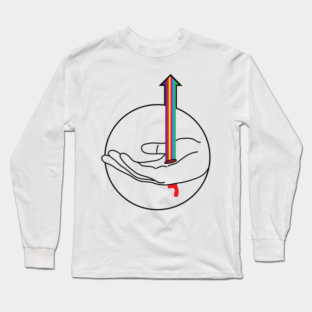 GodHand Long Sleeve T-Shirt by martinussumbaji